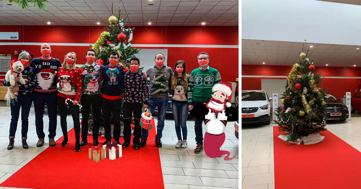 Autosybel dans l’ambiance de Noël !