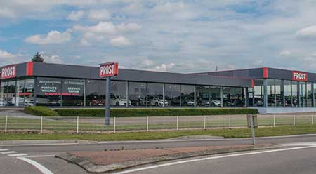 Centre Auto Prost, showroom